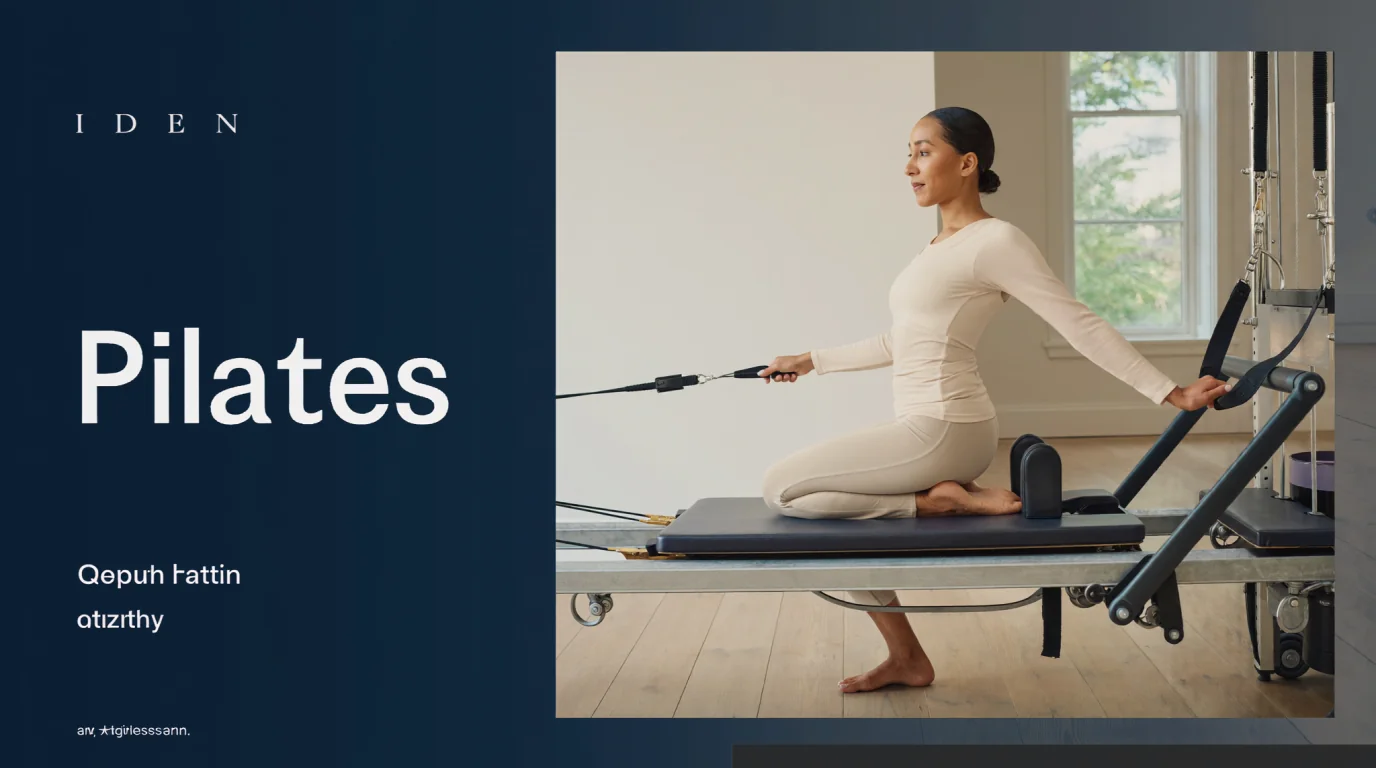 Mujer mayor practicando pilates terapéutico para artrosis en estudio luminoso de Aravaca